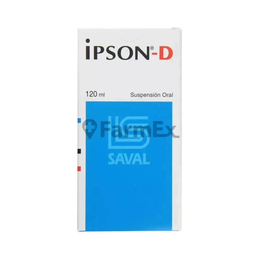 Ipson-D Suspensión Oral x 120 mL Farmex-Pluxee-Persistente